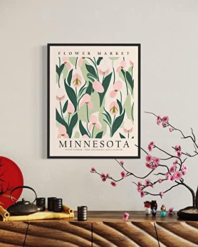 Minnesota Art Print, Minnesota poster Wall art Decor, Minnesota State karta Travel Poster, Home Office zid