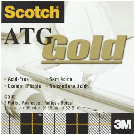 Scotch ATG Gold Transfer traka za prijenos .5IN X 36YARDS Transparent