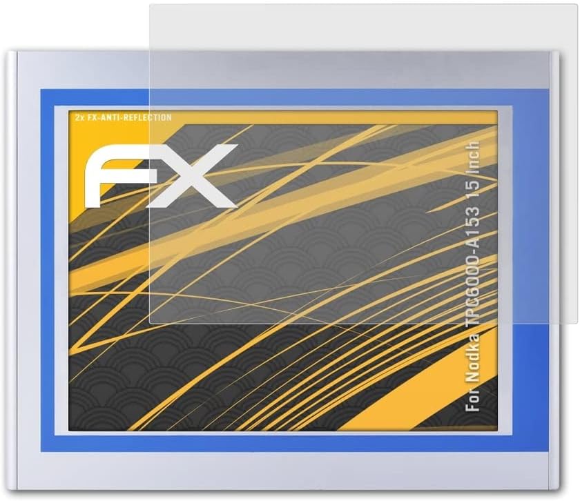 Atfolix zaštitnik ekrana kompatibilan sa Nodka TPC6000-A153 folijom za zaštitu ekrana od 15 inča, Antirefleksnom