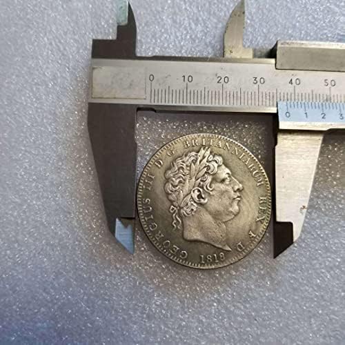 Starinski zanati 1818. Britanski srebrni dolar u srebrnom mesingu 2011