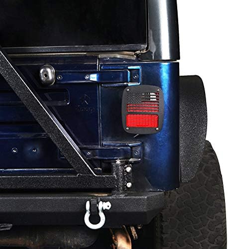 u-Box Wrangler TJ poklopac zadnjeg svjetla stražnje svjetlo Štitnici američka zastava kompatibilna sa Jeep