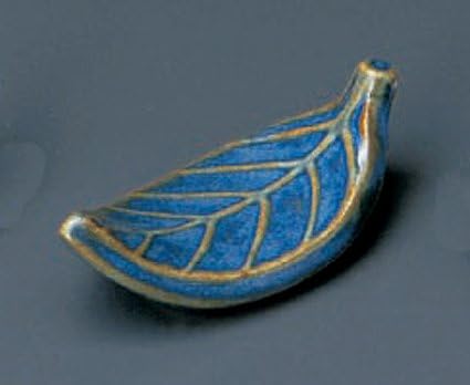 List-plavi Jiki japanski porculan od 4 štapića počiva