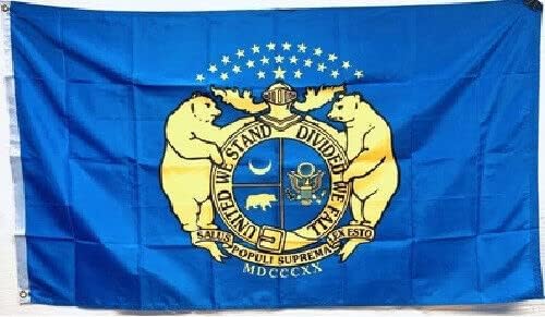 Missouri State Guard 1861 Zastava poly 3'x5' zastava zastava