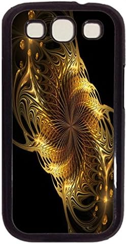 Štampana slika leđa i prilagođena futrola za PC telefon sa zlatnim brošom Crni PC materijal za Samsung Galaxy