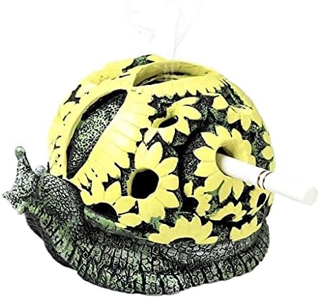 Wjccy 1pcs Cartoon kornjača životinja Ashtray Creative Turtle Snail Ashtray zanatski dekoracija nehrđajućeg