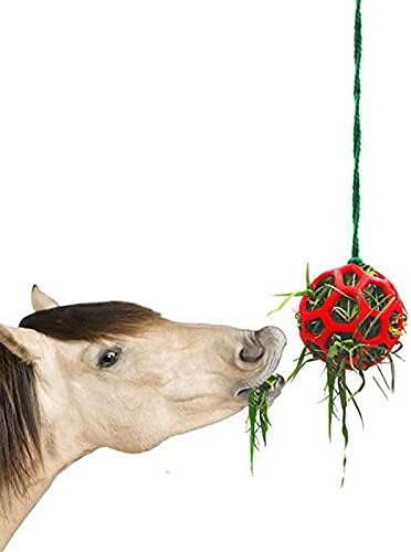 Xiaoling Horse Treat Ball hay Feeder, hangings feeder Toy za konje i koze, štale igračka za hranjenje sijena,