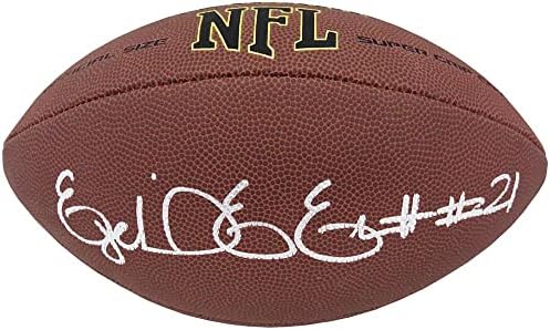 Ezekiel Elliott potpisao Wilson Super Grip Full Veličina NFL Fudbal - AUTOGREME FOOTBALS