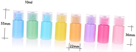 Claspeed 16pcs subpaking Travel Flasplavi za punjenje šminke prazne boce za boce za boce sa šamponom boce