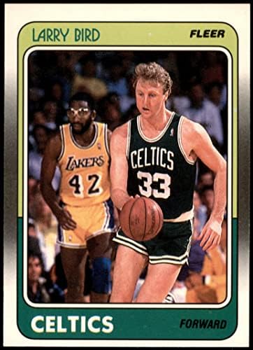 1988. Fleer 9 Larry Bird Boston Celtics Nm / Mt Celtics Indiana St