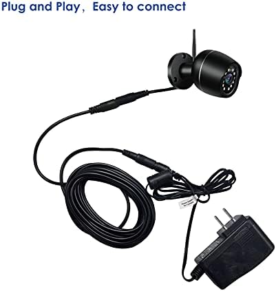 Goaofoeoi 10m 2,1mm x 5,5 mm muško za žensko 12V DC produžni kabel kabl za CCTV sigurnosni nadzor unutar