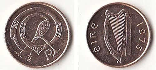 Europska evropska Irska 1-2 Penny Coin Godina nasumičnih stranih kovanica Kolebat 50 Cheine Godinače Noseća
