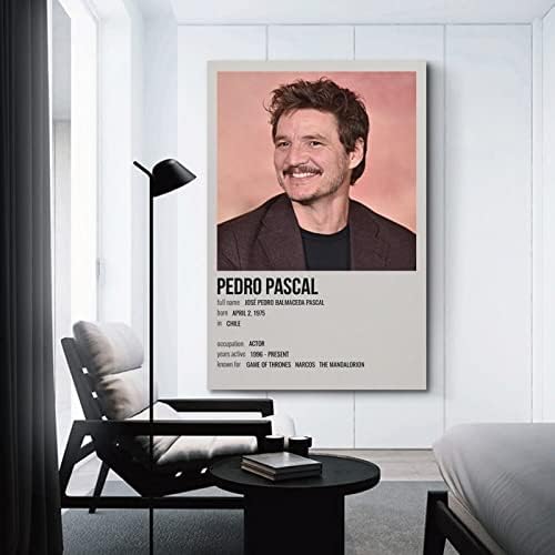 NAHAN Pedro Pascal Poster posteri za sobu estetski Poster Dekorativno slikarstvo platno zid Art dnevni boravak