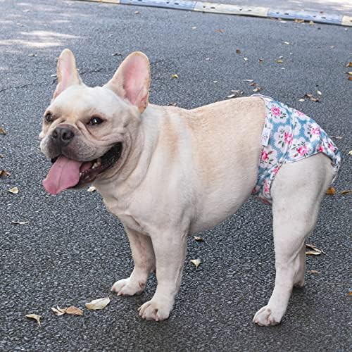 CuteBone perive pseće pelene ženske pantalone za obuku šteneta od 3 pakovanja za pse sa usidrenim repom