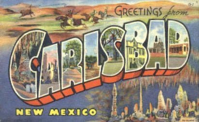 Carlsbad, New Mexico Razglednica