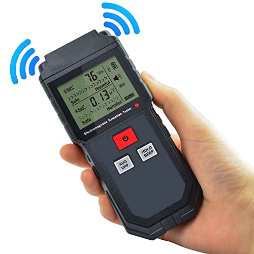 Pzlobiet EMF Mjerači lov na čitanje Ghost, Geiger Counter, Digitalni ručni EMF detektor elektromagnetski