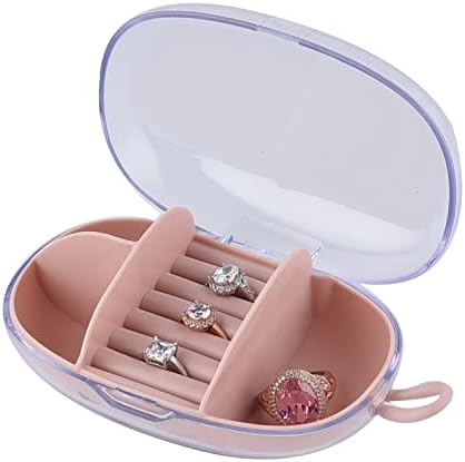 Trgovina LC Pink mala kutija za nakit Organizator prenosiva, kutija za prsten za žene, organizator putovanja