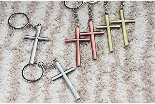12 pakovanja metalnih privjesaka za ključeve, Jesus Privjesci za ključeve, vjerska vrata, automobil, držači