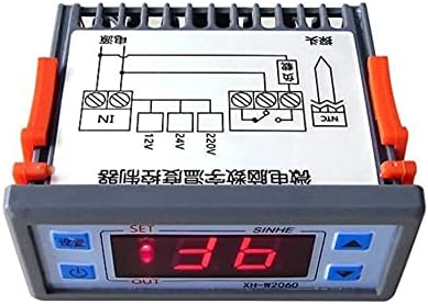 Raiess ugrađeni digitalni regulator temperature 12V 24V 220V ormar za hladno skladištenje termostata Temperaturna