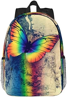 Koolr Rainbow Butterfly Restpack za muškarce Žene Vodootporno Lagano 15 inčni bag za laptop Ležerni ruksak