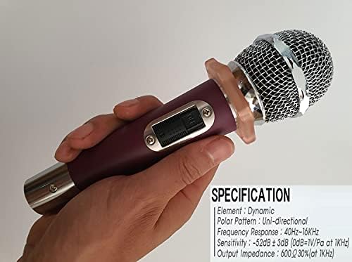 Dinamični mikrofon Karaoke za profesionalne vokale VOGA-2000A