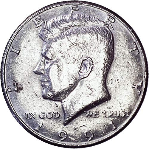 1991 D Kennedy pola dolara 50c veoma dobro