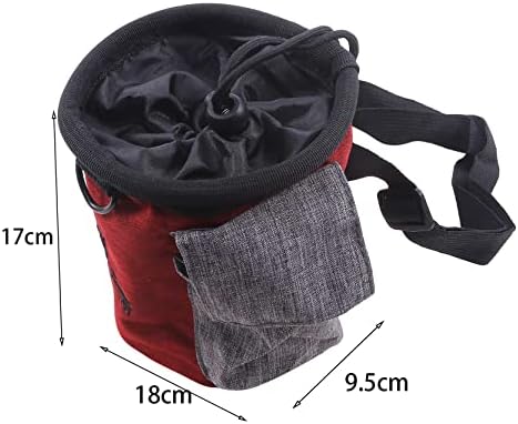 Zhuiguang torbica za pse za trening, torbu za liječenje pasa s više džepova, torbi za hodanje pasa