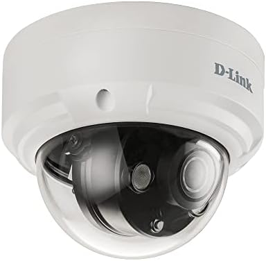 Budnost D-Linka 4 Sigurnosna kamera na otvorenom POE, H.265, IP66, IK10, Detekcija pokreta i noćni vid,