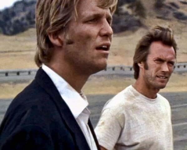 Thunderbolt i Lightfoot Jeff mostovi Clint Eastwood u sceni 5x7 inch photo