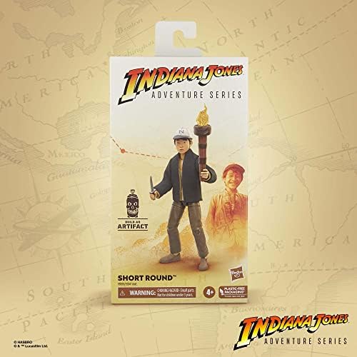 Indiana Jones i avanturistička serija hram Doom kratka okrugla igračka, 6 inča, akcione figure, igračke