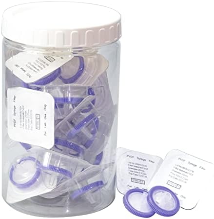 Sterilni špric Filter PVDF hidrofilna filtracija 0,22 um veličine pora, prečnik Membrane 25 mm, 20 pakovanja,