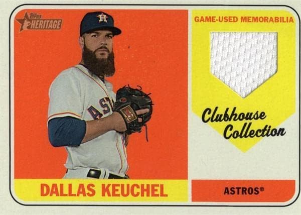 DALLAS KUECHEL PLAYER ISSYY dres Patch Baseball Card 2018 TOPPS Heritage Clubhouse Collection ccrdk - MLB
