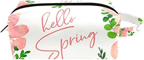 Vodootporna torba za šminku, šminka, putni kozmetički organizator za žene i djevojke, zdravo proljetni cvijet