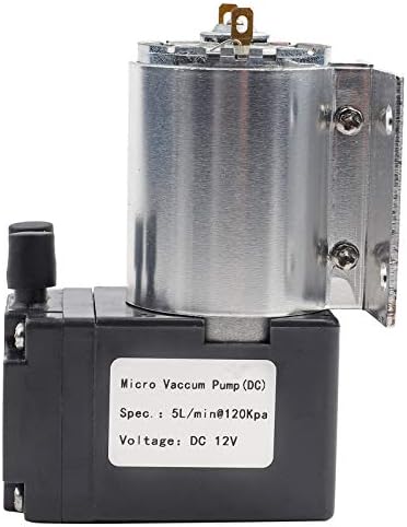 Ozgkee DC 12V 5L/min 120kpa Mini vakuumska pumpa negativni pritisak usisavanje sa držačem