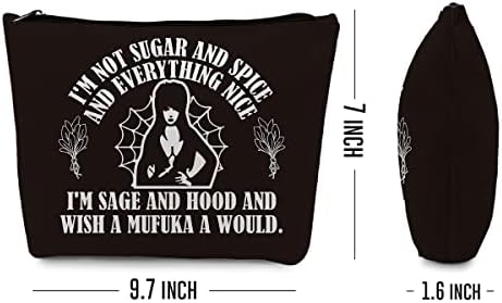 Elvira-torba ljubitelji horor filmova torba za šminkanje putna toaletna torba horor TV emisija Elvira-roba