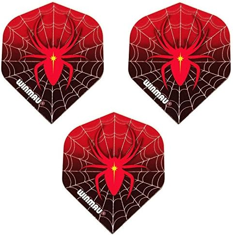 Art Attack Winmau Mega Red Spider Web 75 Micron Strong Dart Letovi