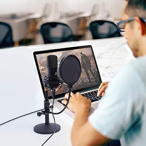 Wssbk USB mikrofonski komplet profesionalni Podcast Streaming mikrofonski kondenzator Studio Mic za snimanje