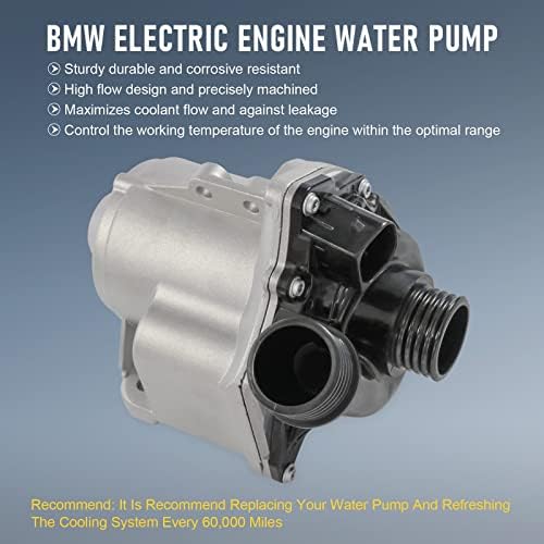Radhlbniu električna pumpa za vodu kompatibilna sa BMW 135i 335i 535i 640i 740i X1-X6 E91 E98 E88 E84 E90