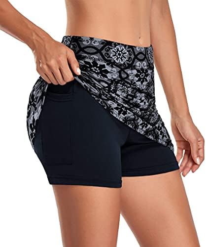 Kimmery ženski atletski tenis skrots golf suknje sa džepnim veličinama M-3XL