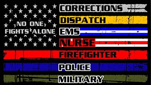 Tanka plava, crvena, zelena, srebrna, zlatna: požar, policija, ems, medicinska sestra, vojska, dispervijska