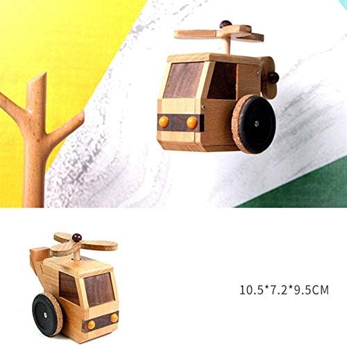 WPYYI WOODEN Glazbena kutija - Dječja igračka muzička kutija, drveni zanati Moderni dizajn Mala muzička