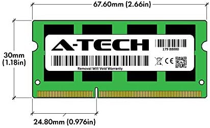 A-Tech 4GB RAM-a za Toshiba satelit C675-S7104 | DDR3 1333MHz SODIMMM PC3-10600 204-PIN ne-ECC modul za