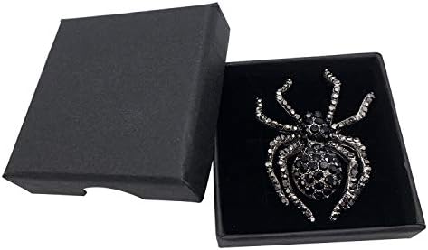 Xgalbla austrijski kristalni kristal za Noć vještica Micro Crystal Pave Spider broš za žene