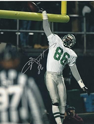 Fred Barnett Philadelphia Eagles Action Action potpisan 8x10 - autogramirane NFL fotografije