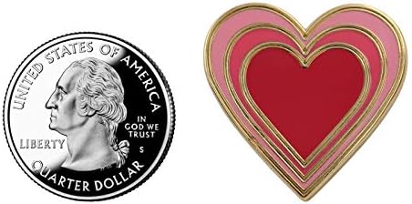 REAL Sic Radiant Heart emajl igla - srce Emoji Valentinovo Dragi poklon - crvena & Crna varijacije, poklon