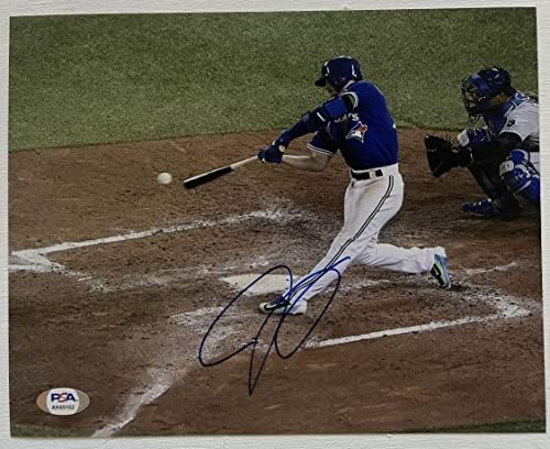 Josh Donaldson potpisao je autogramirani sjajni 8x10 fotografija Toronto Blue Jays - PSA / DNK ovjereni