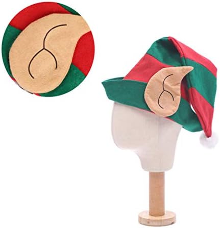 NUOBESTY Božić Elf šešir klovn uho slatka Svečana fotografija pokrivala za glavu kostim za festivalske performanse