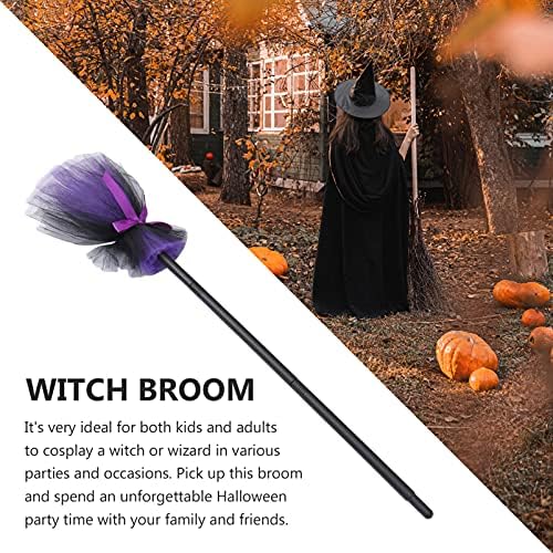 Dječje metle Witchs Broom Halloween Witch Broom Crat Brithick kostim dodaci Čarobnica Broom Halloween Početna