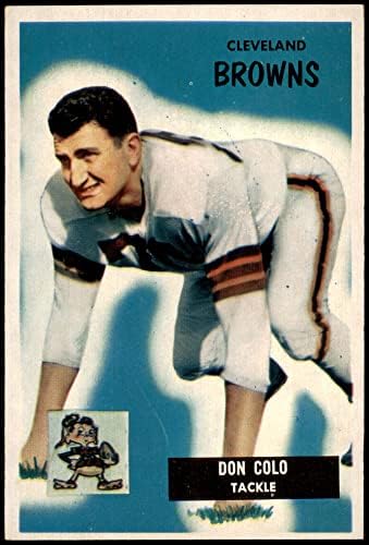 1955 Bowman 159 Don Colo Cleveland Browns-FB ex / mt Browns-FB Brown