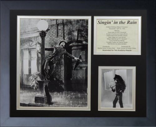 Legende nikad ne umiru Singin ' in the Rain Framed photo Collage, 11 x 14-inč,