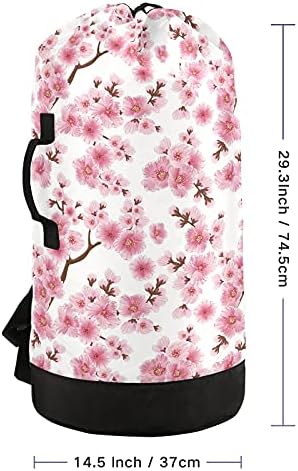 Cherry Blossom torba za veš veliki ruksak za teške uslove rada sa podesivim naramenicama za putovanja organizator